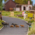 Busch 1127 - H0 - Wildschweine (6 Stück)